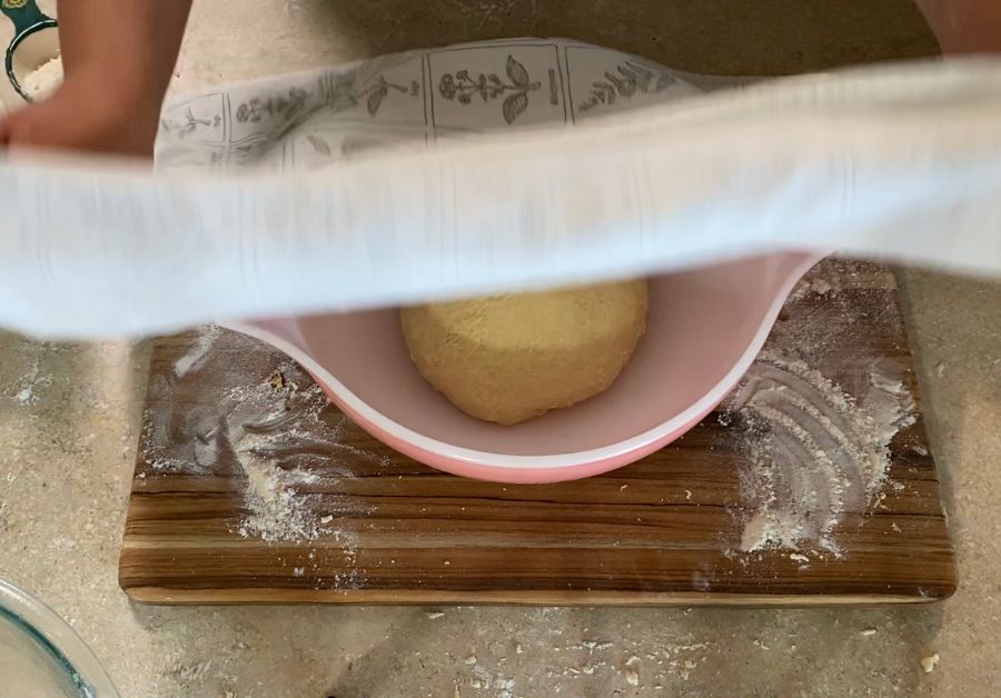 proofing dough